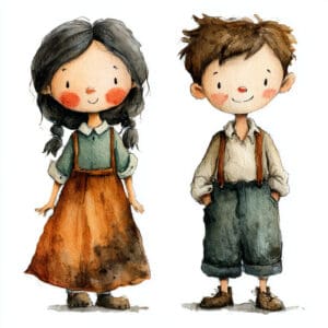 Histórias para crianças - Amigos da floresta negra