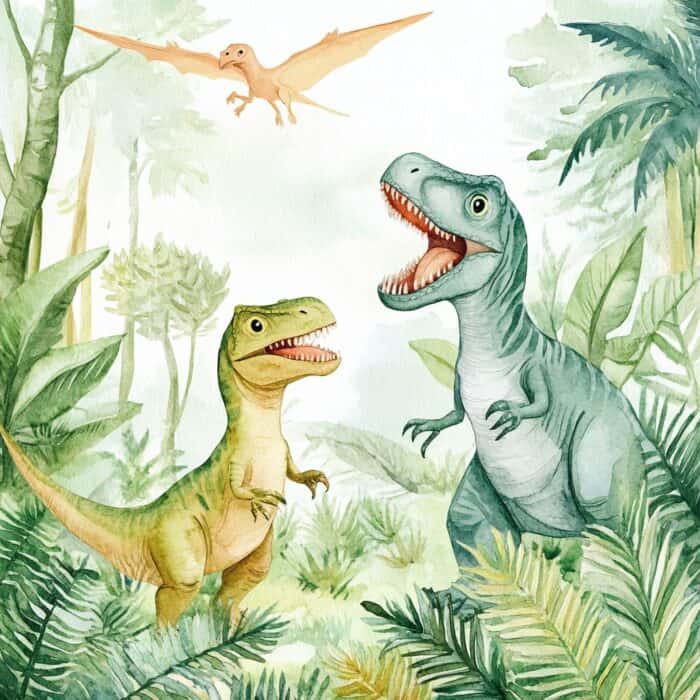 Histórias para dormir pequenas - Contos sobre dinossauros