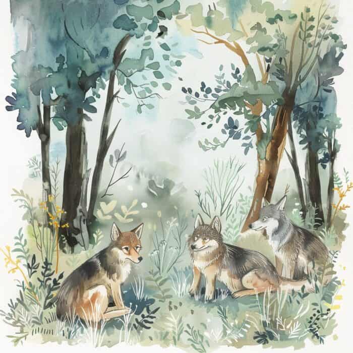 Histórias para dormir - Contos sobre lobos