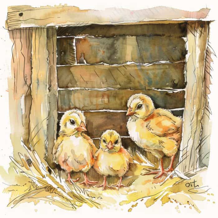 Histórias para crianças - Contos sobre pintinhos