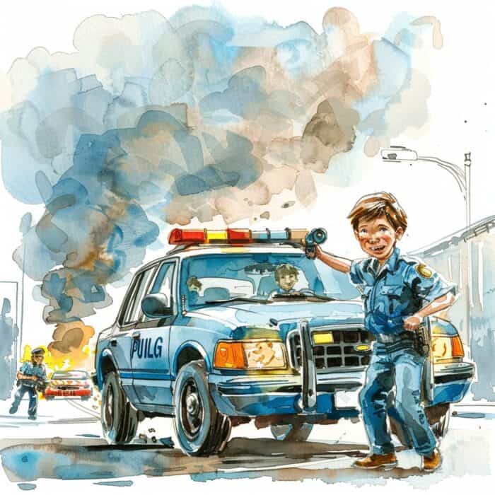 Contos curtos para crianças - Contos sobre policiais