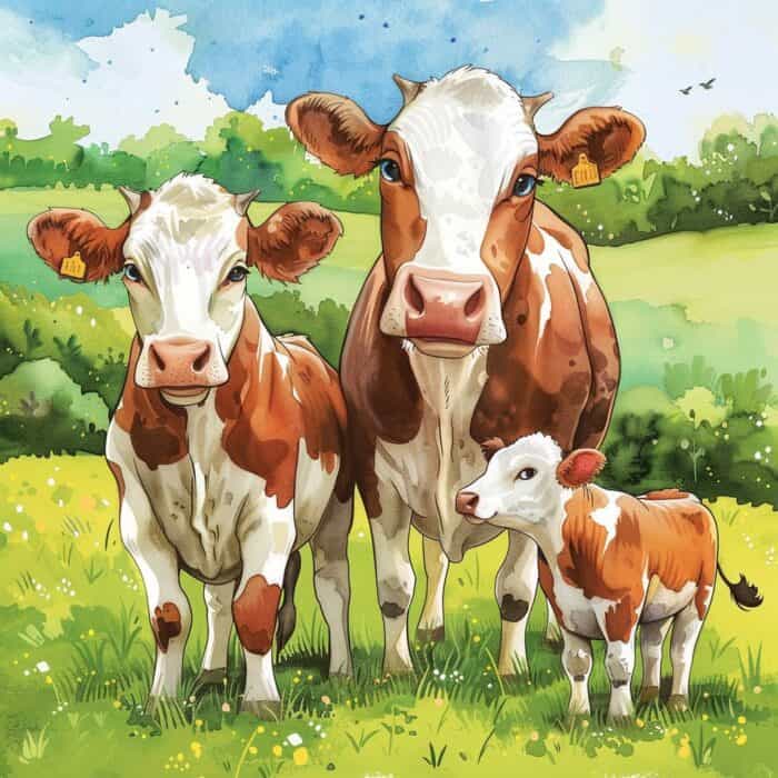 Histórias para crianças - Contos sobre vacas