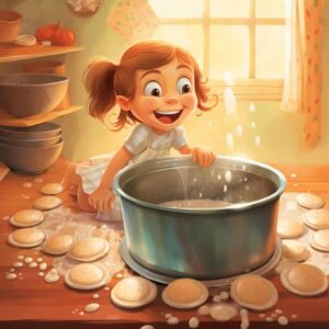 Histórias curtas para crianças - Panelinha, cozinhe!