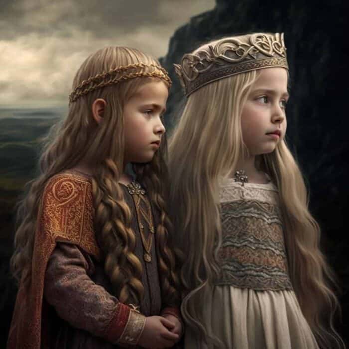 Histórias para dormir pequenas - As duas princesas