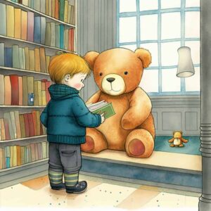 Contos para dormir - O urso de pelúcia das histórias