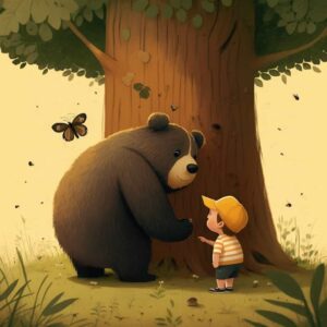 Histórias para dormir pequenas - Como o urso Bruno chegou ao mel