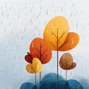 Histórias para dormir - Como o vento convenceu a gota triste