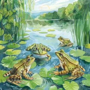 Histórias para crianças - A fábula das rãs e do sol