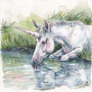 Contos para crianças - Como o unicórnio venceu o vegetal