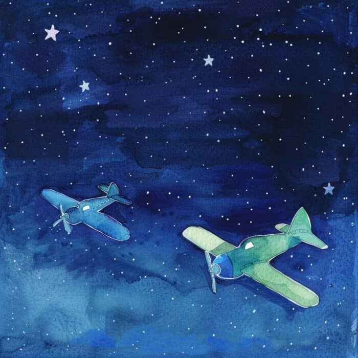 Histórias curtas para dormir - O avião mesquinho