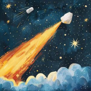 Histórias curtas para crianças - Sobre meteoritos