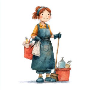 Histórias curtas para dormir - Wyjątkowa sprzątaczka