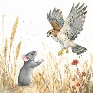 Contos para crianças - O ratinho que queria mudar de cor