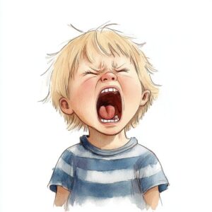 Contos para dormir - Sobre Oto, o menino que sempre gritava e berrava