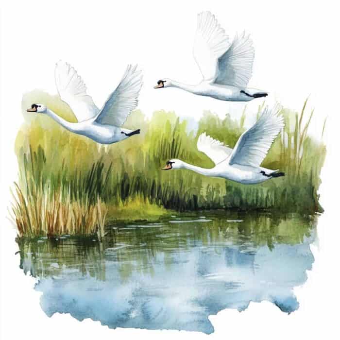 Contos para crianças - A donzela cisne