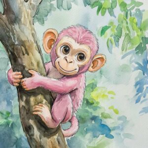 Histórias para crianças - A macaquinha perdida