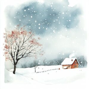 Histórias para crianças - A primeira neve do ano