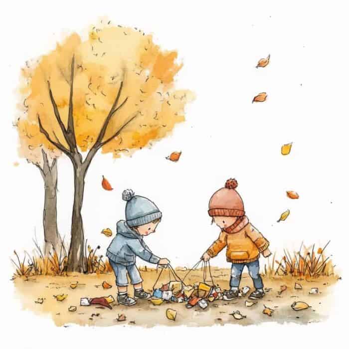 Histórias para dormir pequenas - Ajudando a natureza