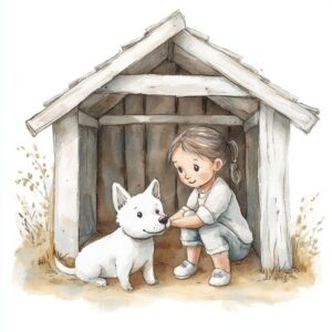 Histórias para crianças - Clarinha e o cachorrinho