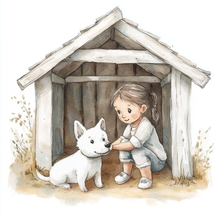 Histórias para crianças - Clarinha e o cachorrinho