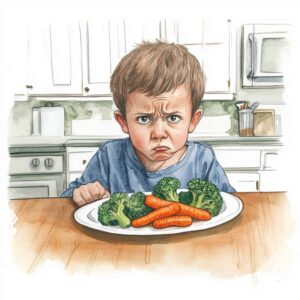 Histórias para crianças - Como Adãozinho se tornou amigo dos legumes