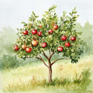 Histórias curtas para crianças - Janinha e as maçãzinhas