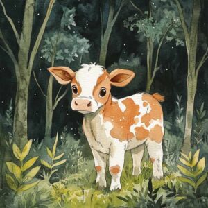 Histórias para dormir pequenas - Molly e a descoberta da floresta