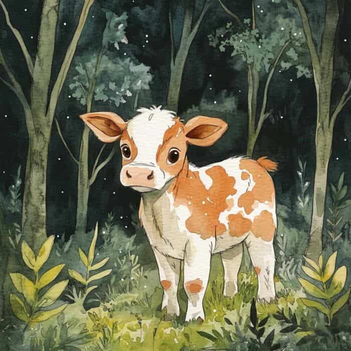 Histórias para dormir pequenas - Molly e a descoberta da floresta