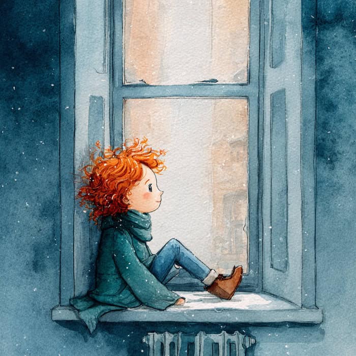 Histórias para dormir - Natália e o floco de neve