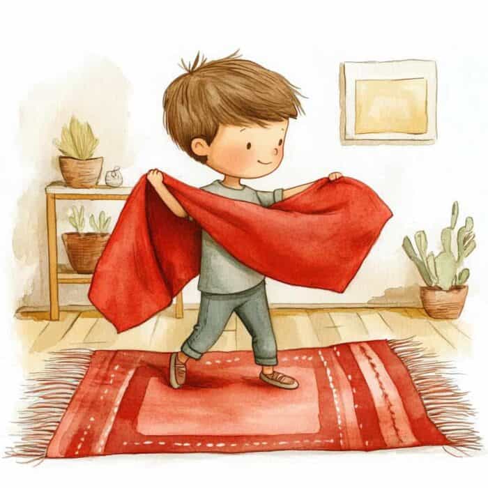 Histórias para dormir - O cobertor voador