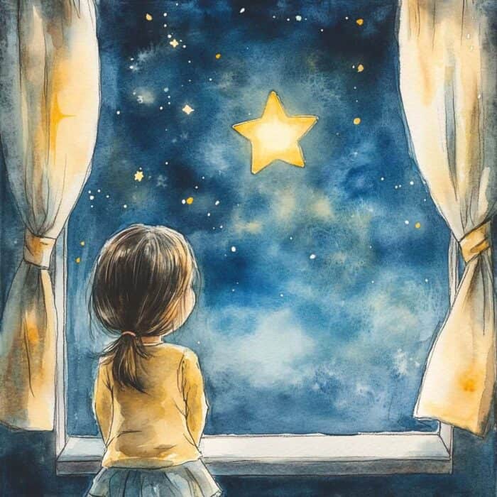 Histórias para dormir - O desejo estrelado de Ano Novo