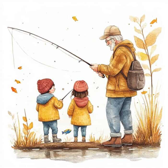 Histórias para dormir pequenas - O passeio com o vovô