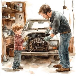 Histórias curtas para dormir - O pequeno mecânico