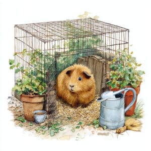 Contos para crianças - O porquinho da índia Mike