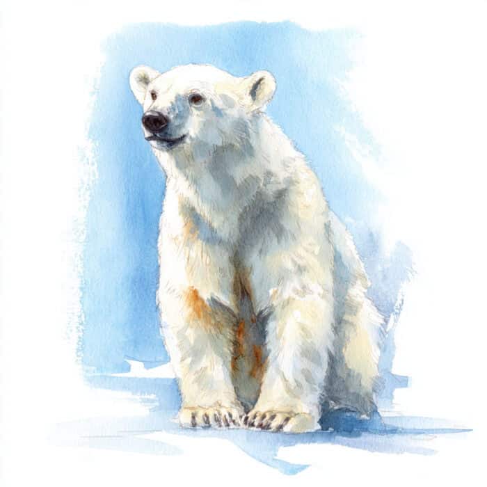 Contos para crianças - Sobre o urso polar