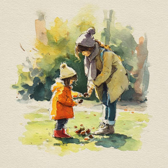 Histórias curtas para crianças - Castanhas mágicas