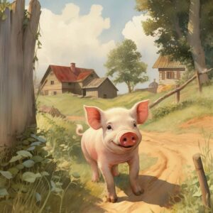 Histórias para dormir pequenas - Fany e os porquinhos da fazenda