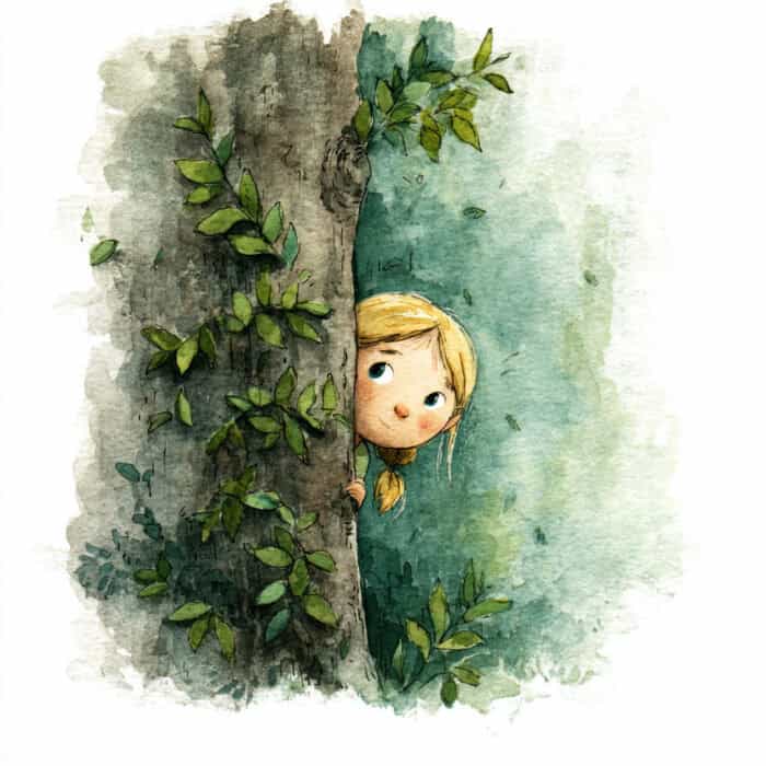 Contos curtos para crianças - Lidinha e sua aventura na floresta