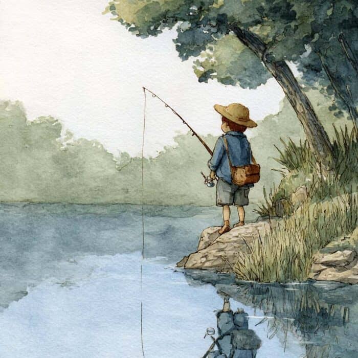 Histórias para dormir pequenas - O pescador