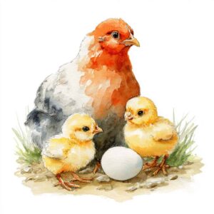 Contos curtos para crianças - O pintinho Pipi e seus novos amigos