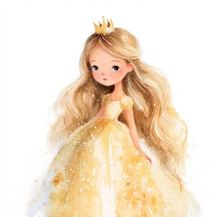 Rozprávka na dobrú noc - Sobre a princesa que tudo via