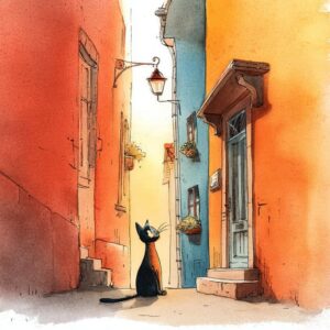 Histórias para dormir - Sobre o gatinho perdido