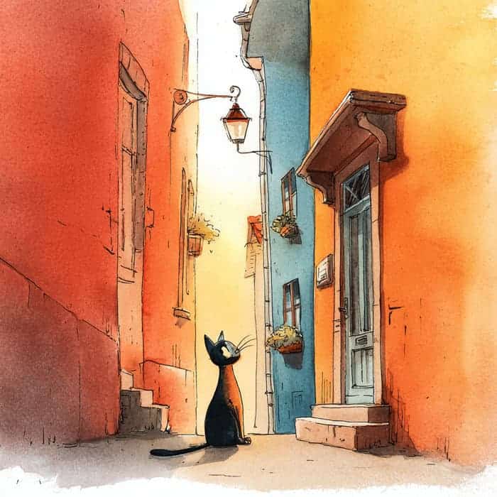 Histórias para dormir - Sobre o gatinho perdido