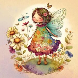 Histórias para dormir pequenas - A fada Florzinha e o coelhinho Felpudo