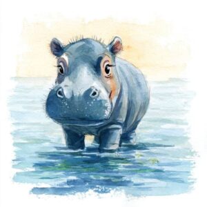 Contos para crianças - Histórias para o pequeno hipopótamo