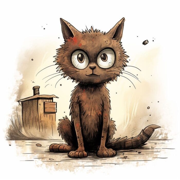 Contos para crianças - A gatinha Mila