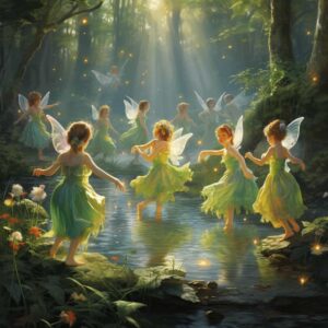 Histórias curtas para crianças - Vagalumes ao resgate da fada Medrosinha