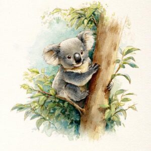 Histórias curtas para crianças - A coala Alice