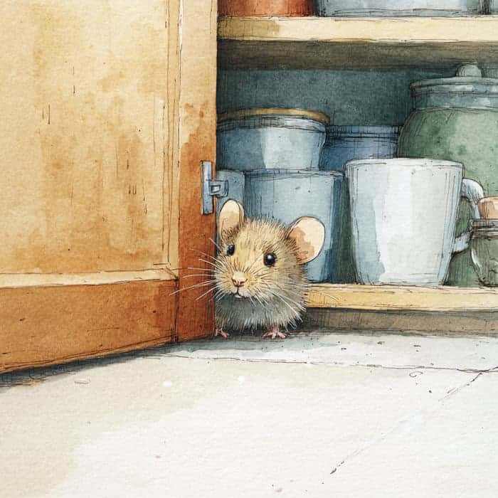 Contos curtos para crianças - A ratinha medrosa