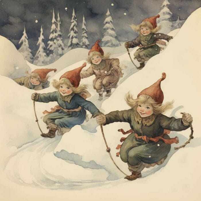 Contos para dormir - Junior e os duendes do inverno